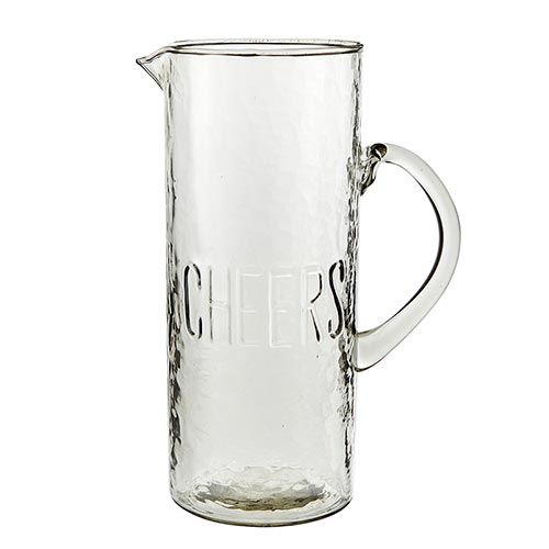 Statement Glass Pitcher