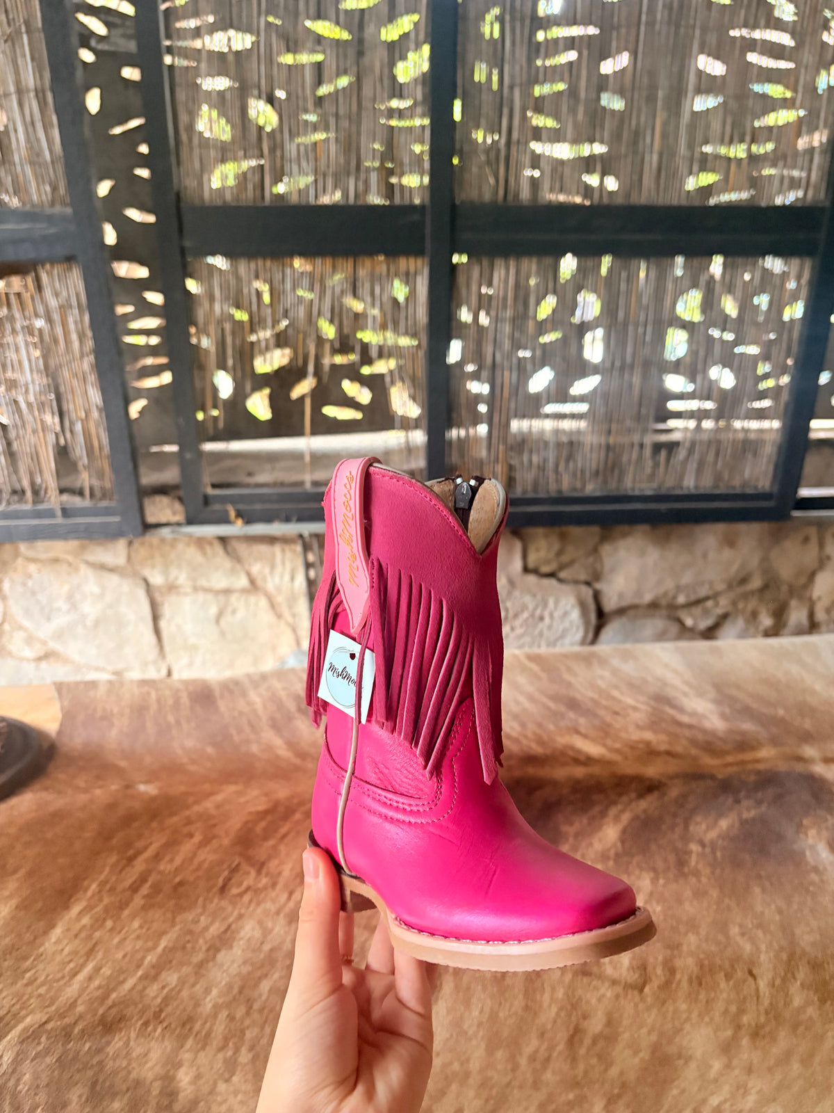 Mishmocc Sweet Dolly Pink Boots