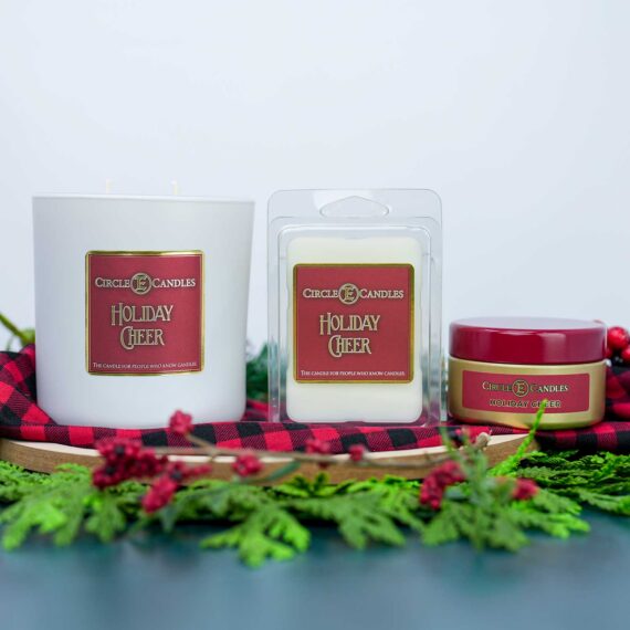 Circle E Travel Tin Holiday Cheer Candle
