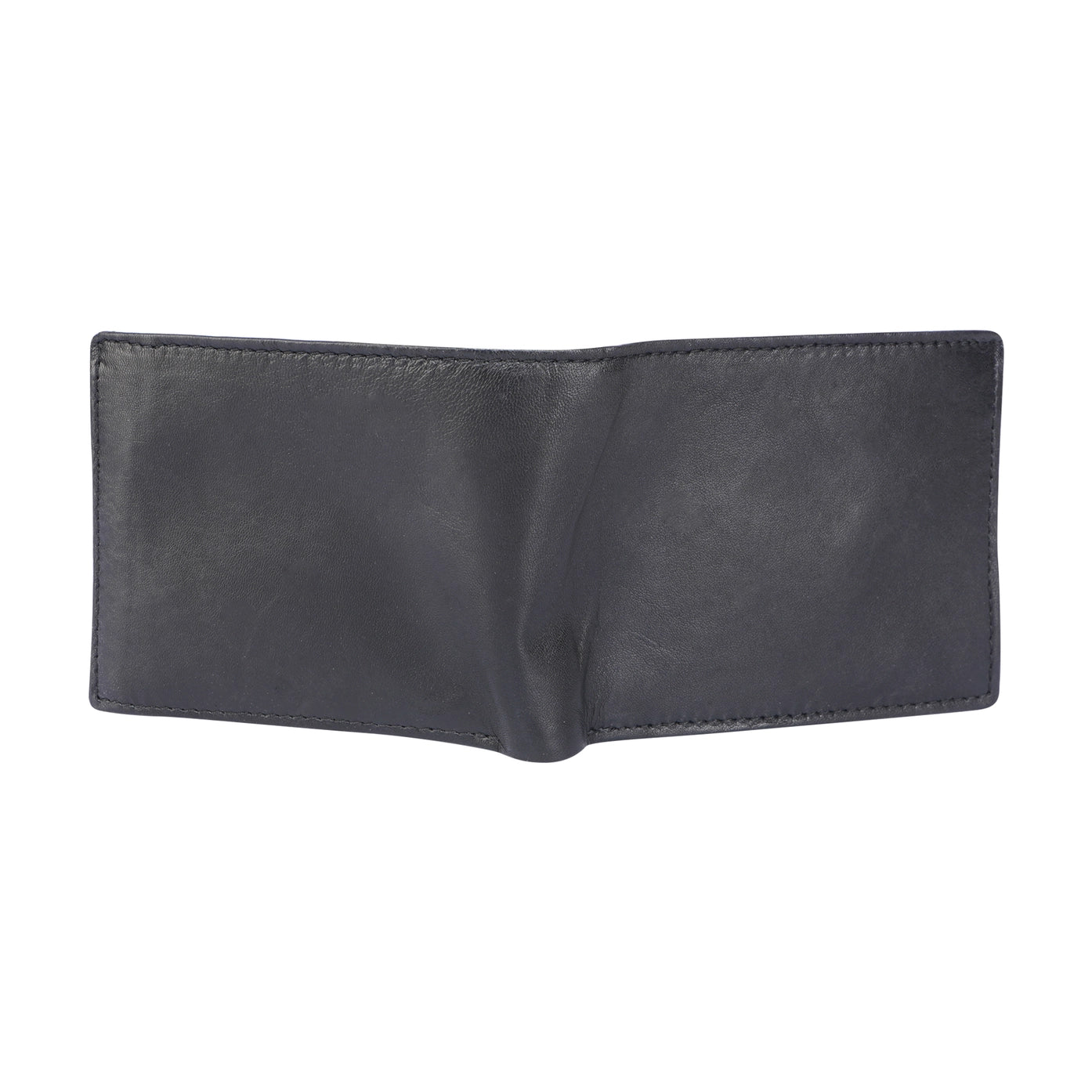 Black Leather Nelson Men's Wallet