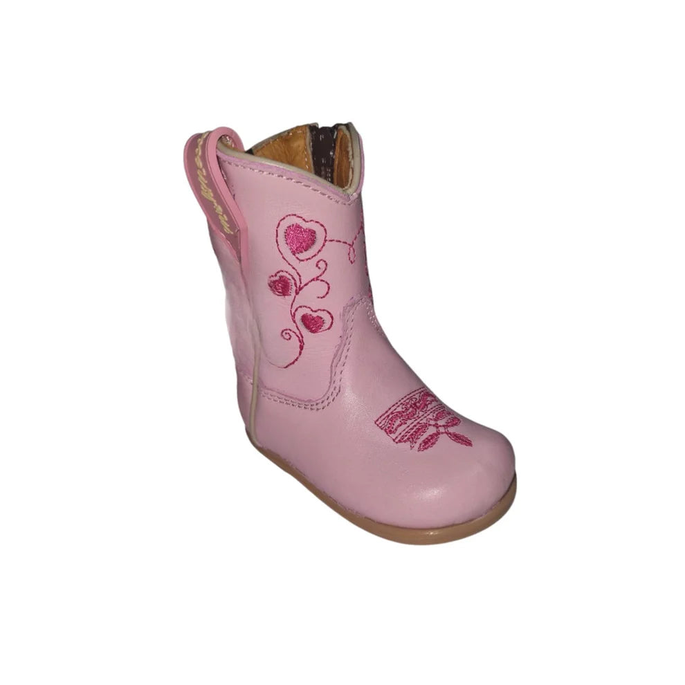 Mishmocc Baby Pink Heart Boots