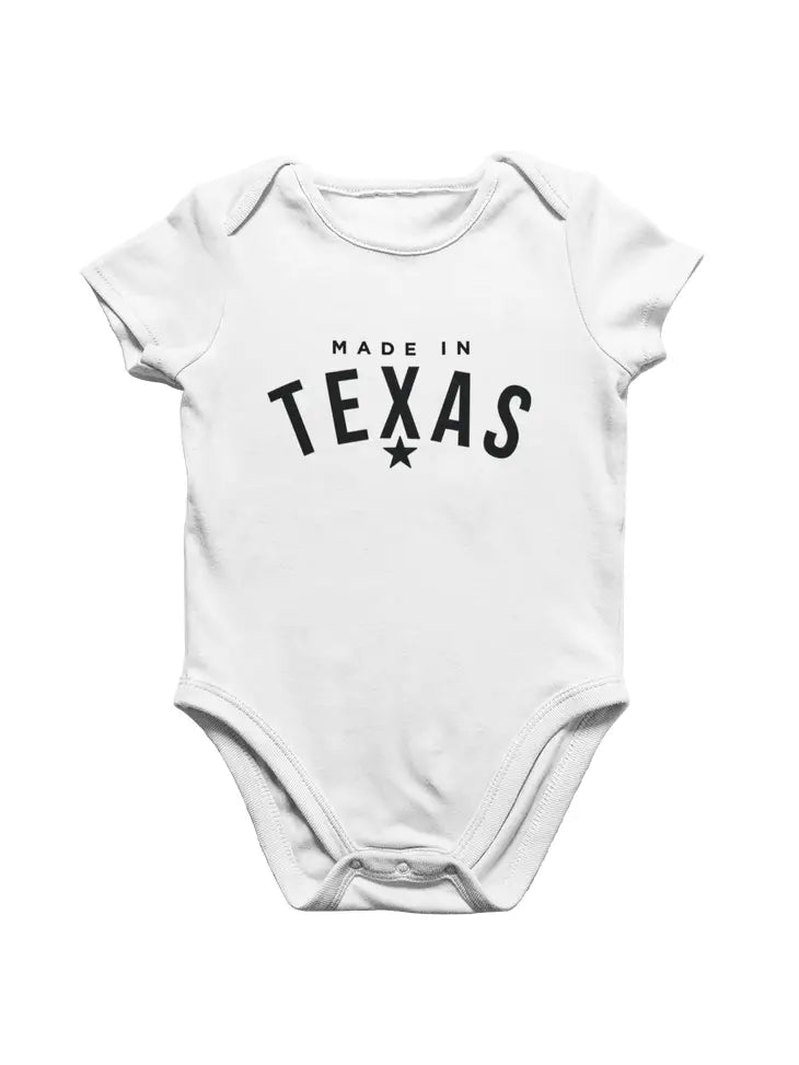 Made in Texas Baby Onesie
