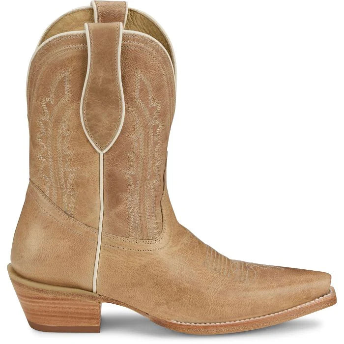 Tony Lama Women's Areli Bone Goat 9" Boot