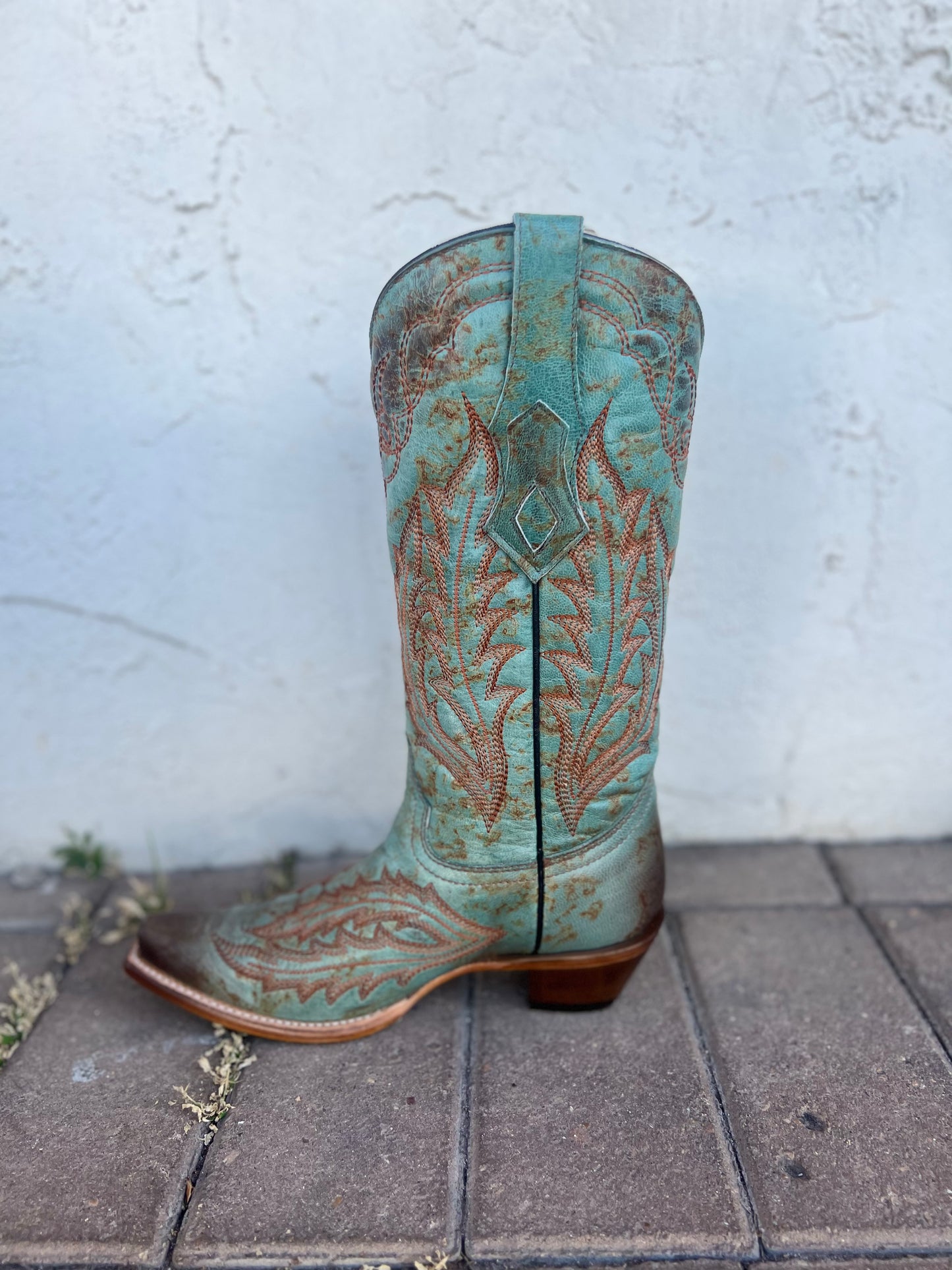 Corral Turquoise Embroidery Boot