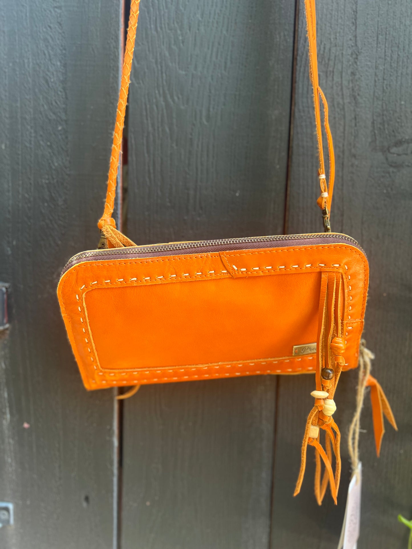 Pranee Austin Penny Leather Wallet Crossbody