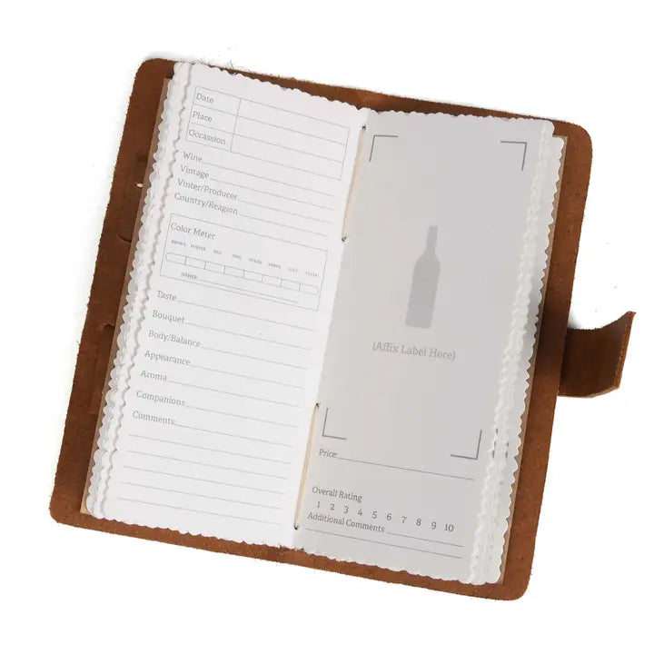 Leather Wine Log