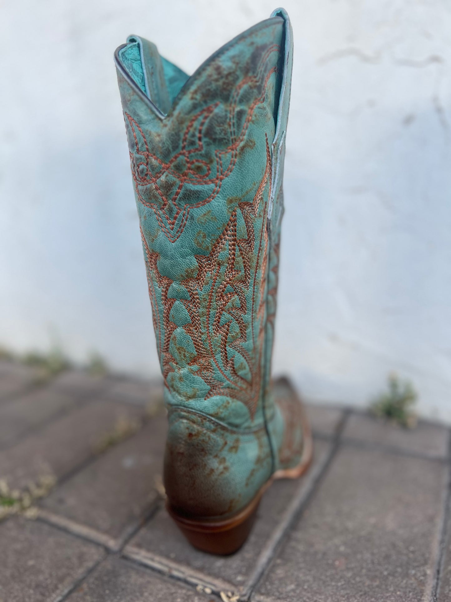 Corral Turquoise Embroidery Boot