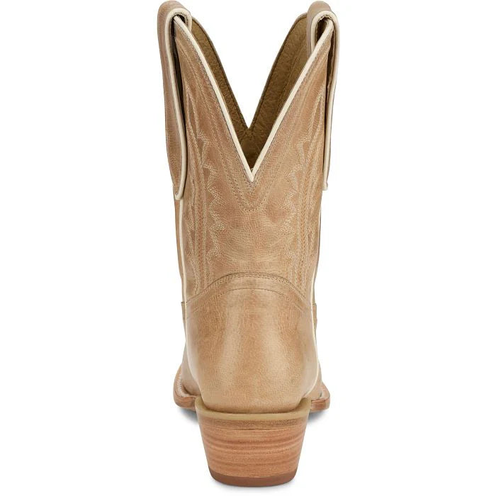 Tony Lama Women's Areli Bone Goat 9" Boot