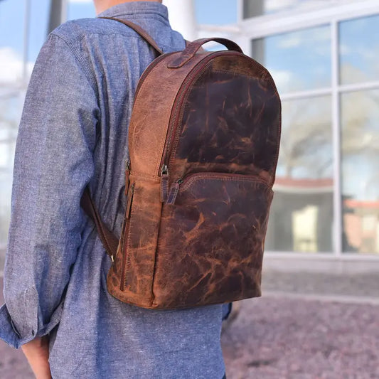 The Executive Leather Backpack