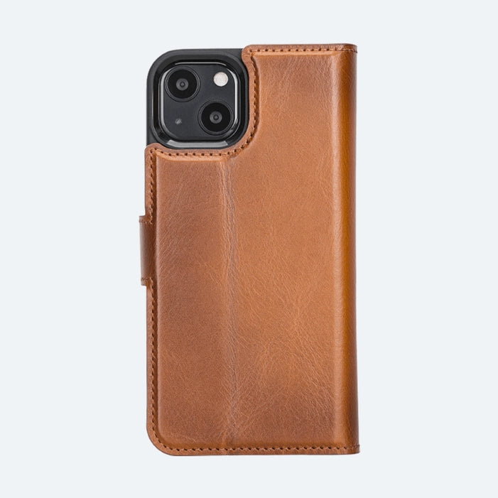 iPhone 14 Pro Max Leather Wallet Case