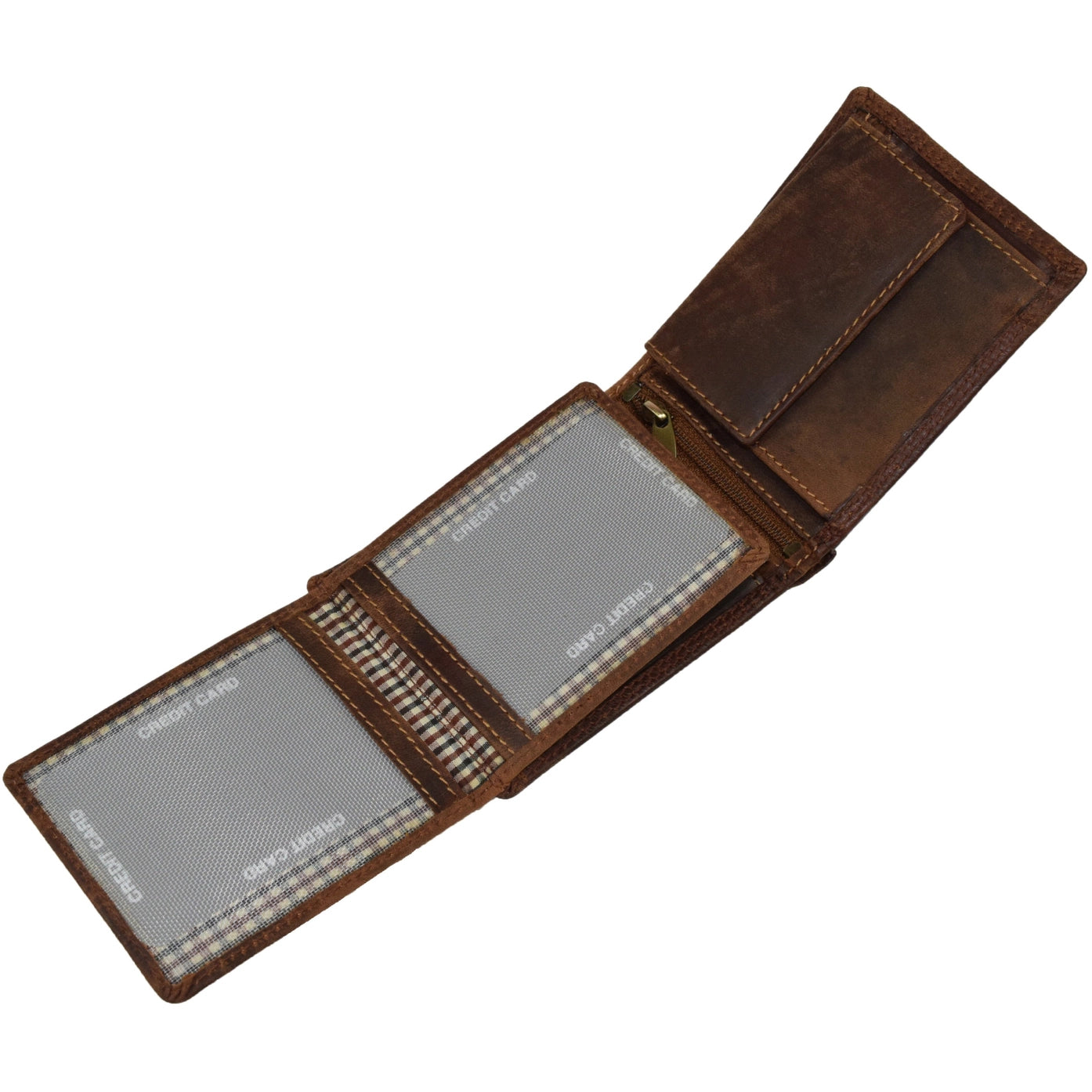 Judd Leather Wallet - Sandal