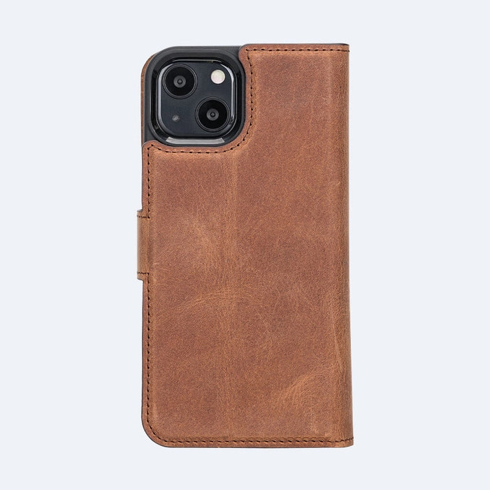 iPhone 14 Pro Max Leather Wallet Case