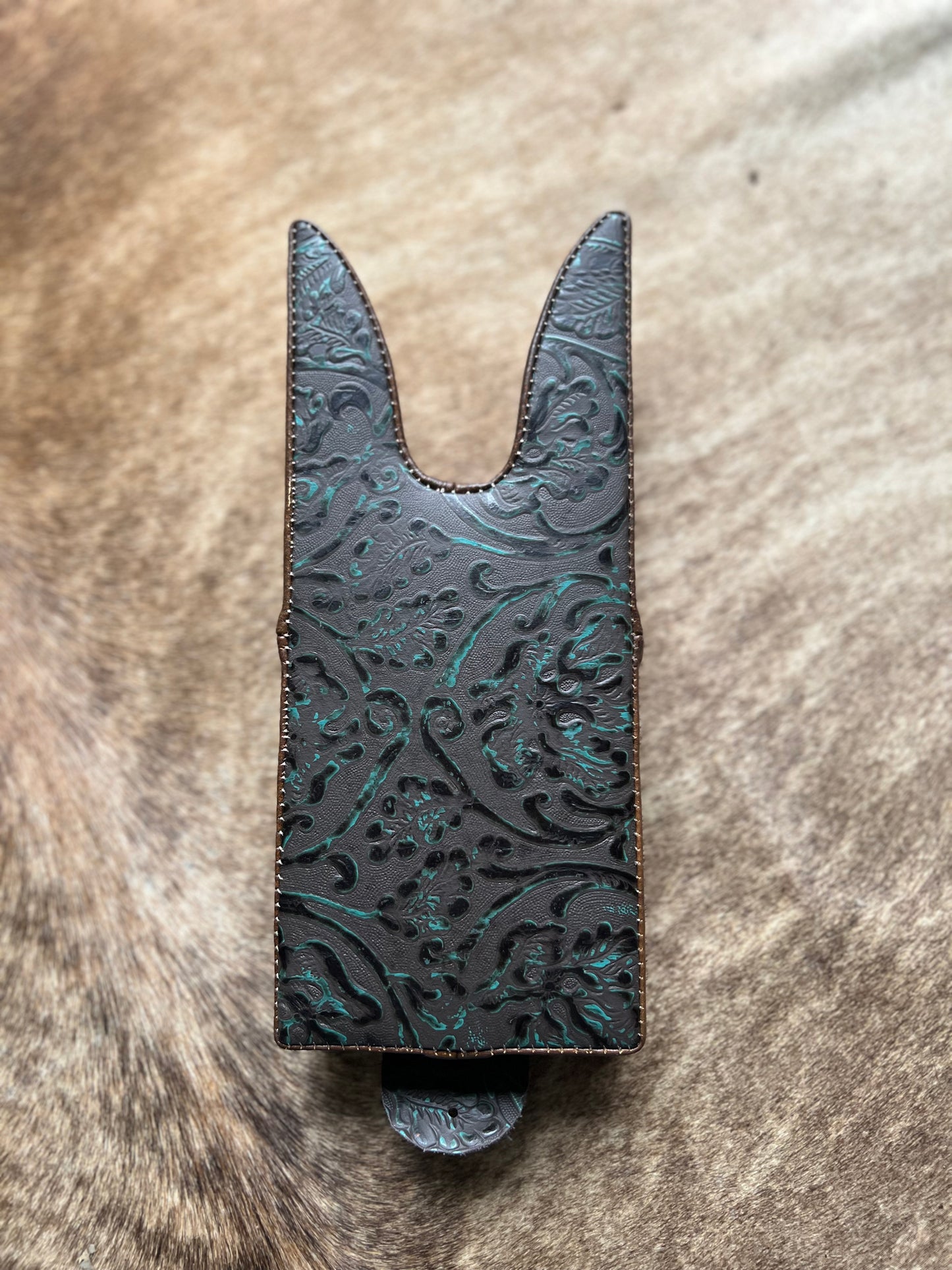 Thick Tooled Leather Boot Jack