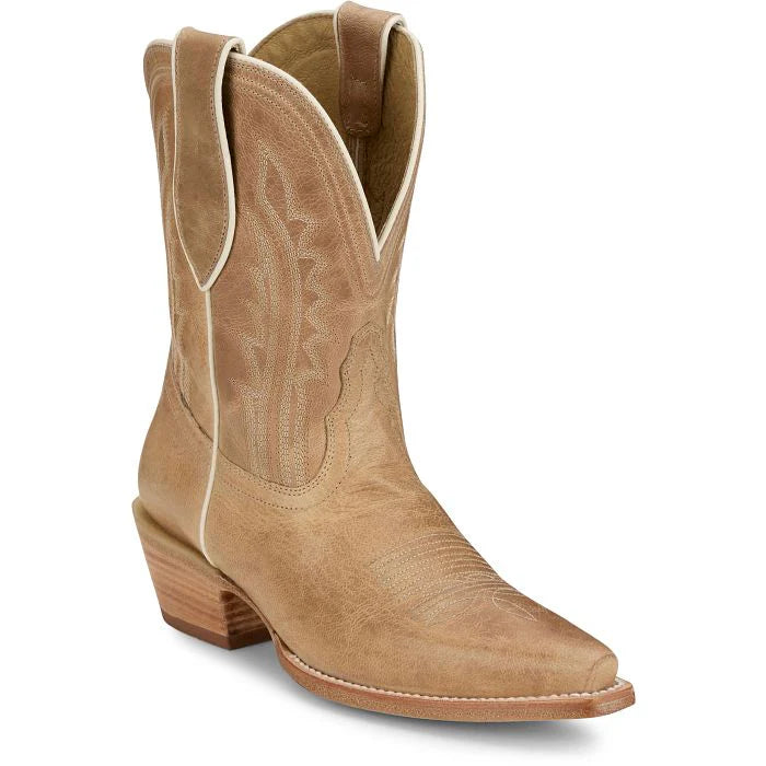 Tony Lama Women's Areli Bone Goat 9" Boot
