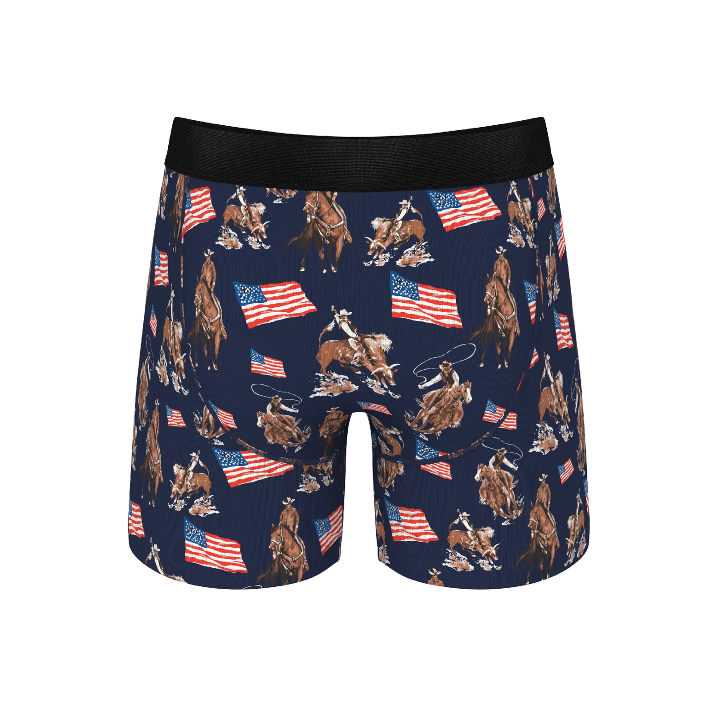 Shinesty Ball Hammock Boxers - Americana Cowboy