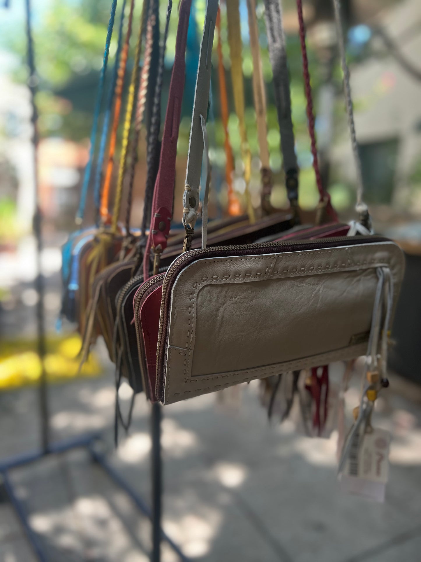 Pranee Austin Penny Leather Wallet Crossbody