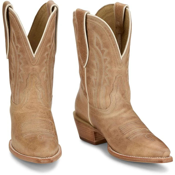 Tony Lama Women's Areli Bone Goat 9" Boot