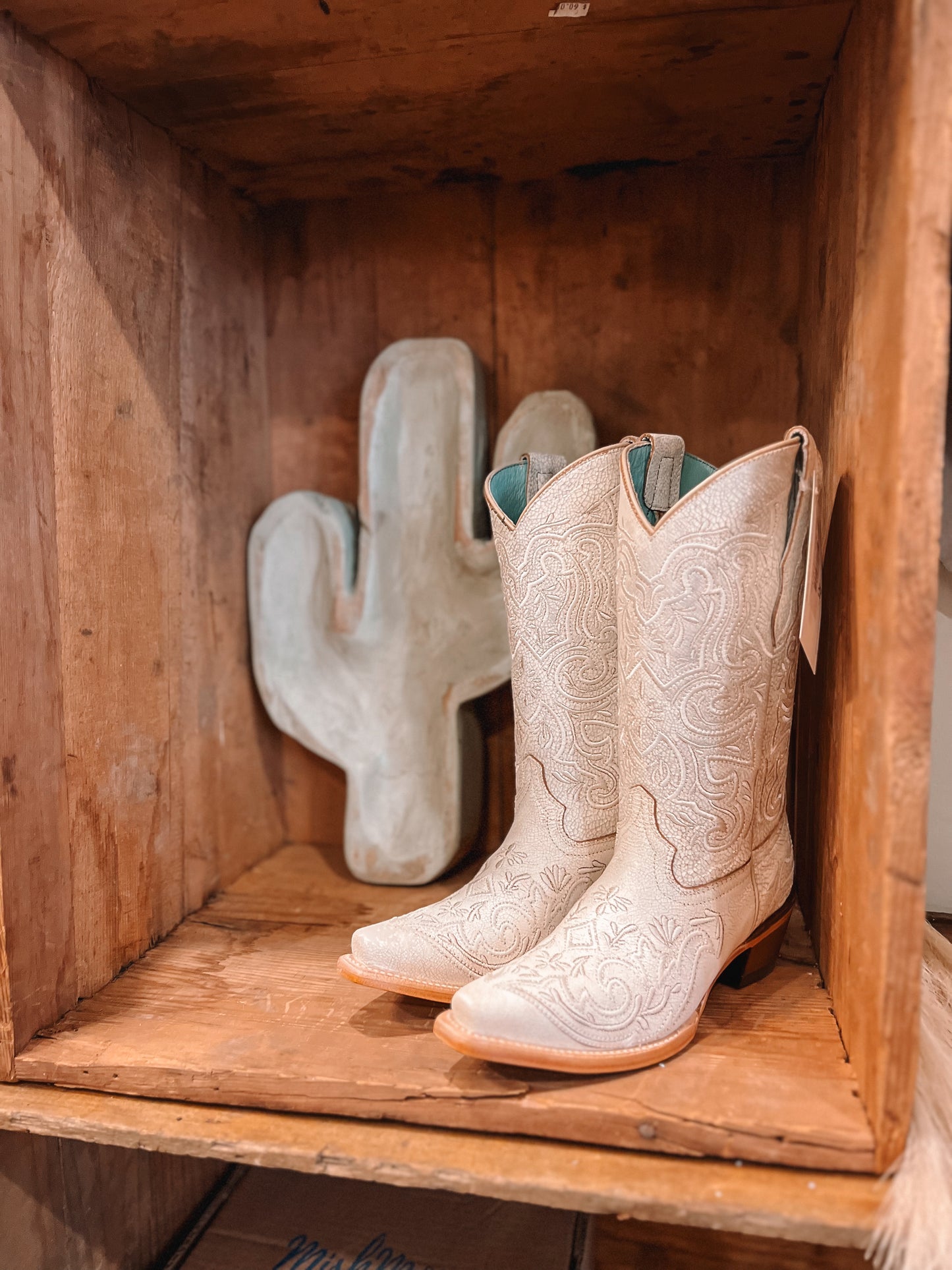 Corral Teen Pearl Embroidery Boot