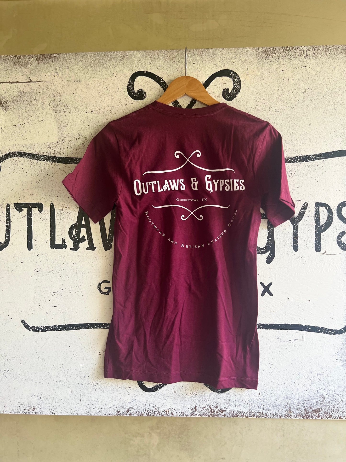 Short Sleeve Tee - Maroon
