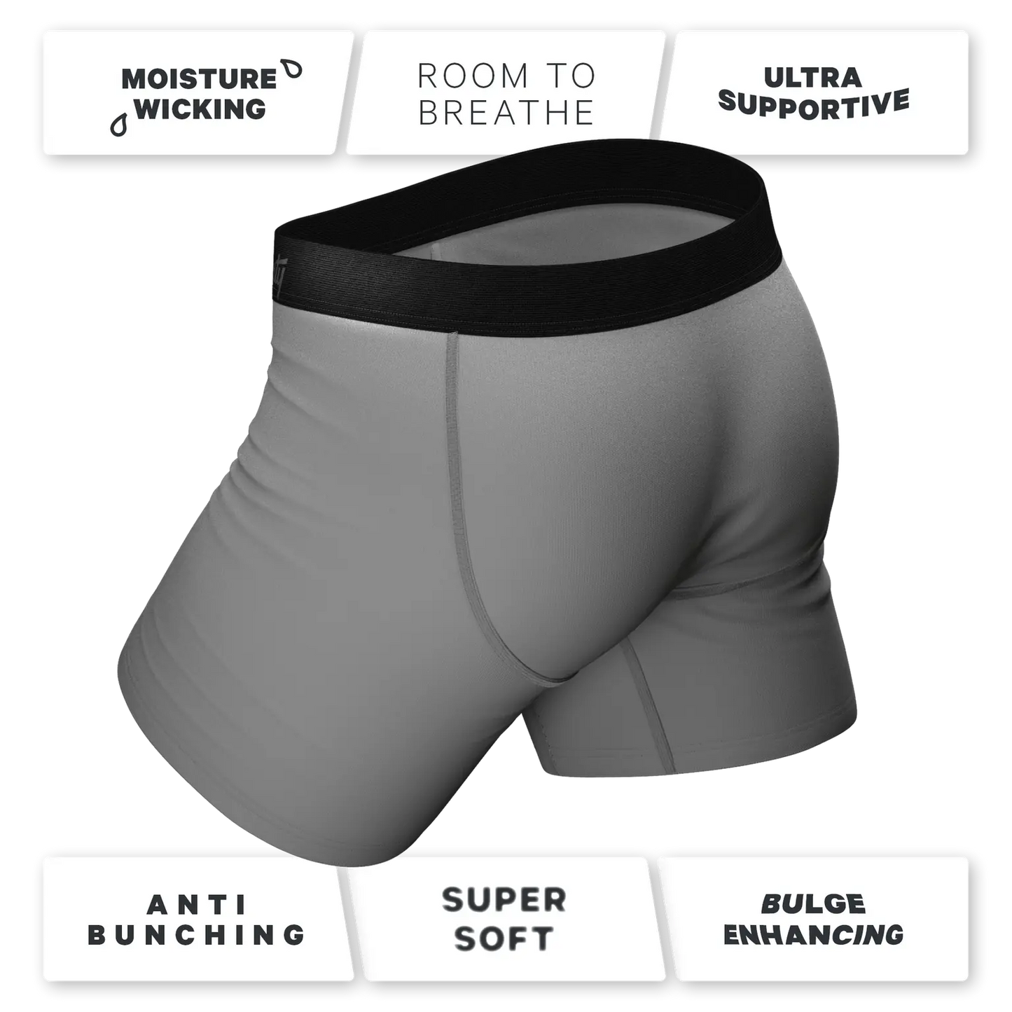 Shinesty Ball Hammock Boxers - Elephant