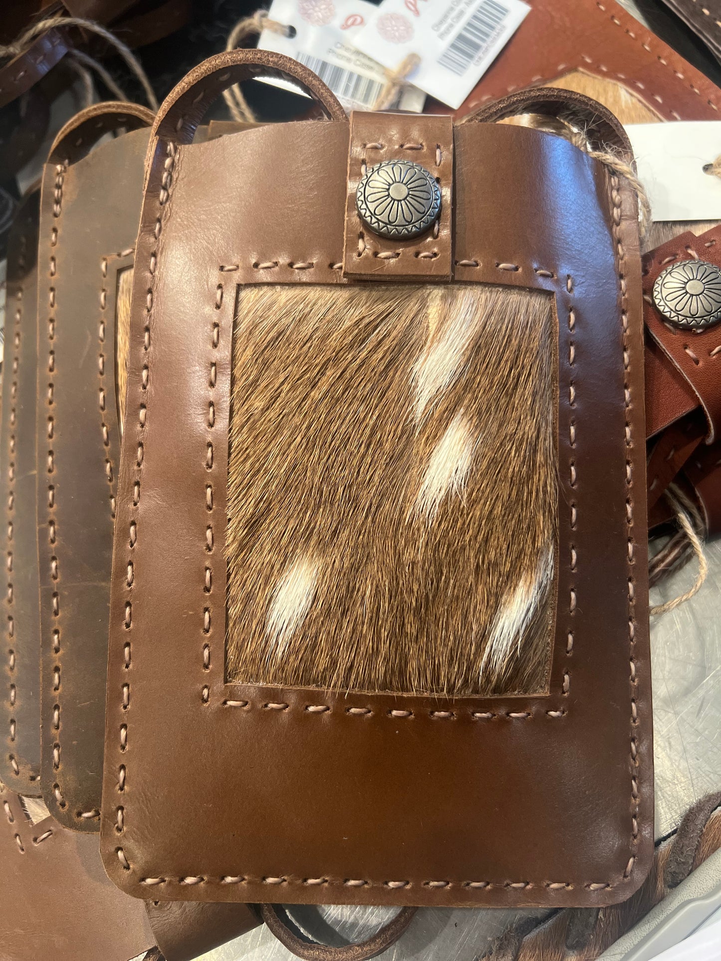 Pranee Axis Deer Crossbody Phone Purse