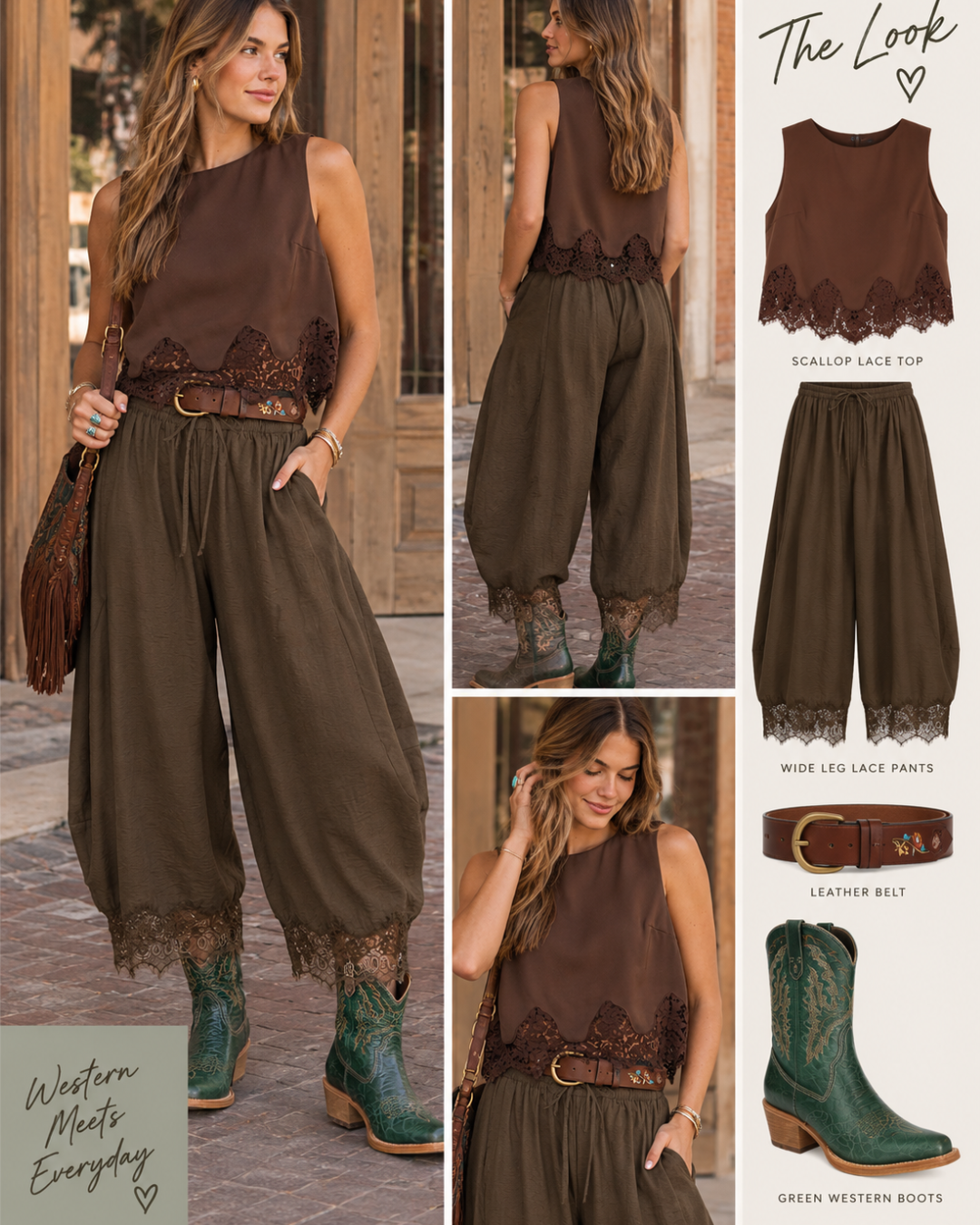 Lightweight Lace Balloon Pants