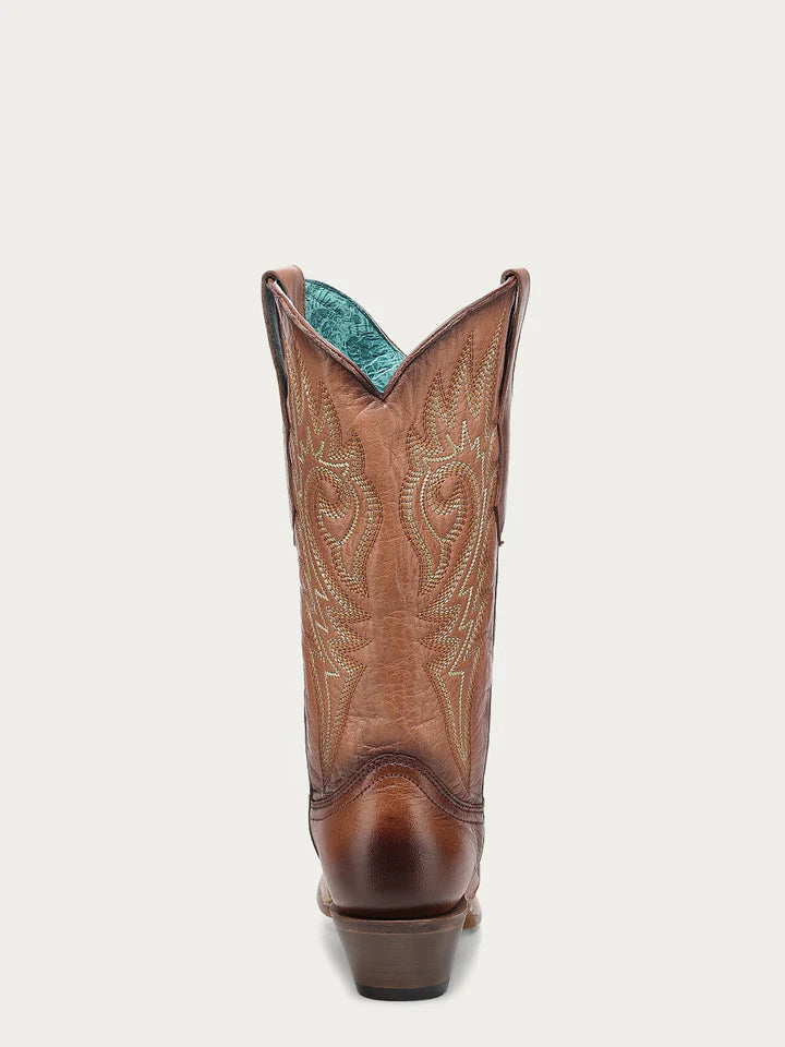 Corral Shedron Flames Embroidery Snip Toe Boot
