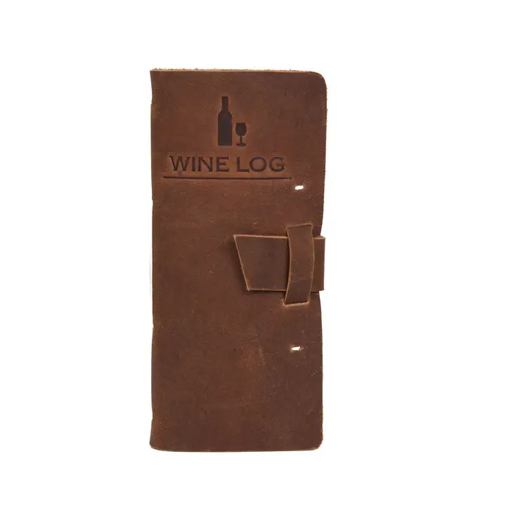 Leather Wine Log