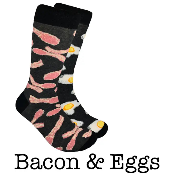 Bacon and Eggs Socks