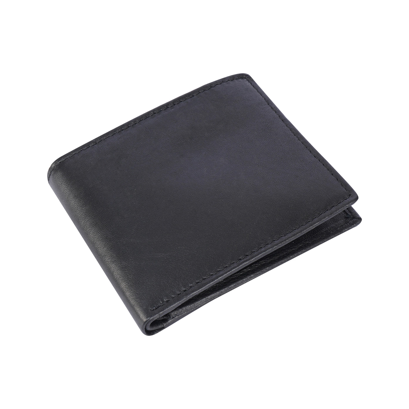 Black Leather Nelson Men's Wallet