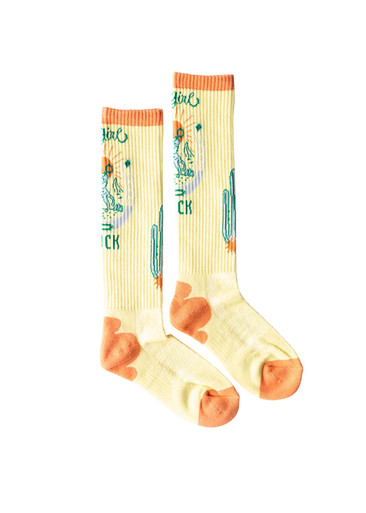 Lucky Chuck Desert Spirit Cowgirl Boot Socks