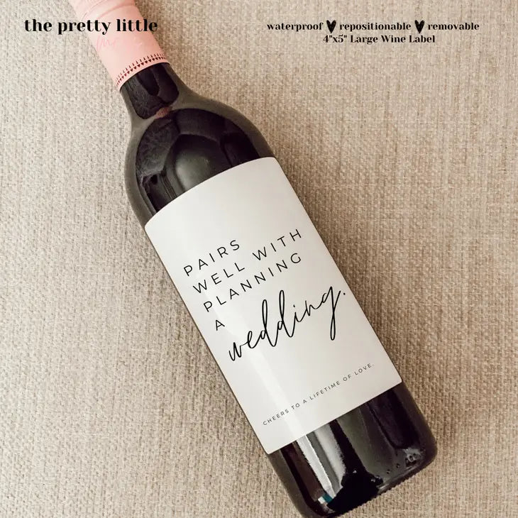 Wedding Wine Labels