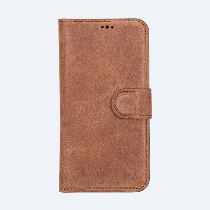 iPhone 14 Pro Max Leather Wallet Case