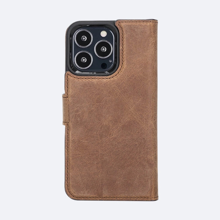 iPhone 13 Pro Leather Wallet Case