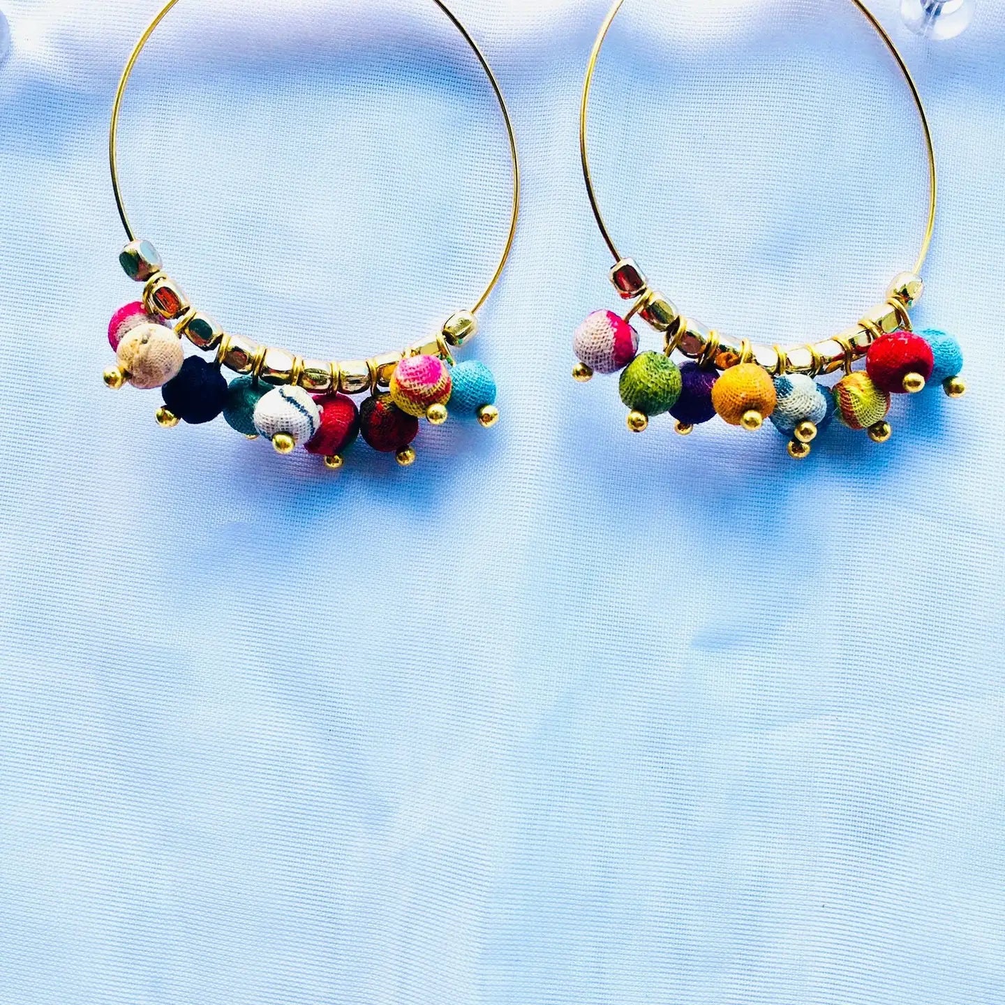 Golden Serenade Hoops