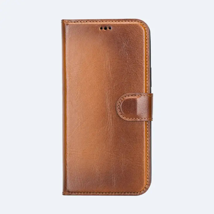 iPhone 13 Pro Leather Wallet Case