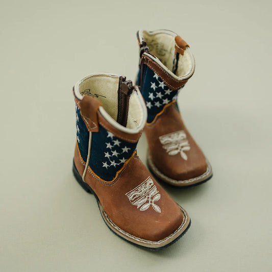 American Stars Square Toe Baby/Toddler Boots