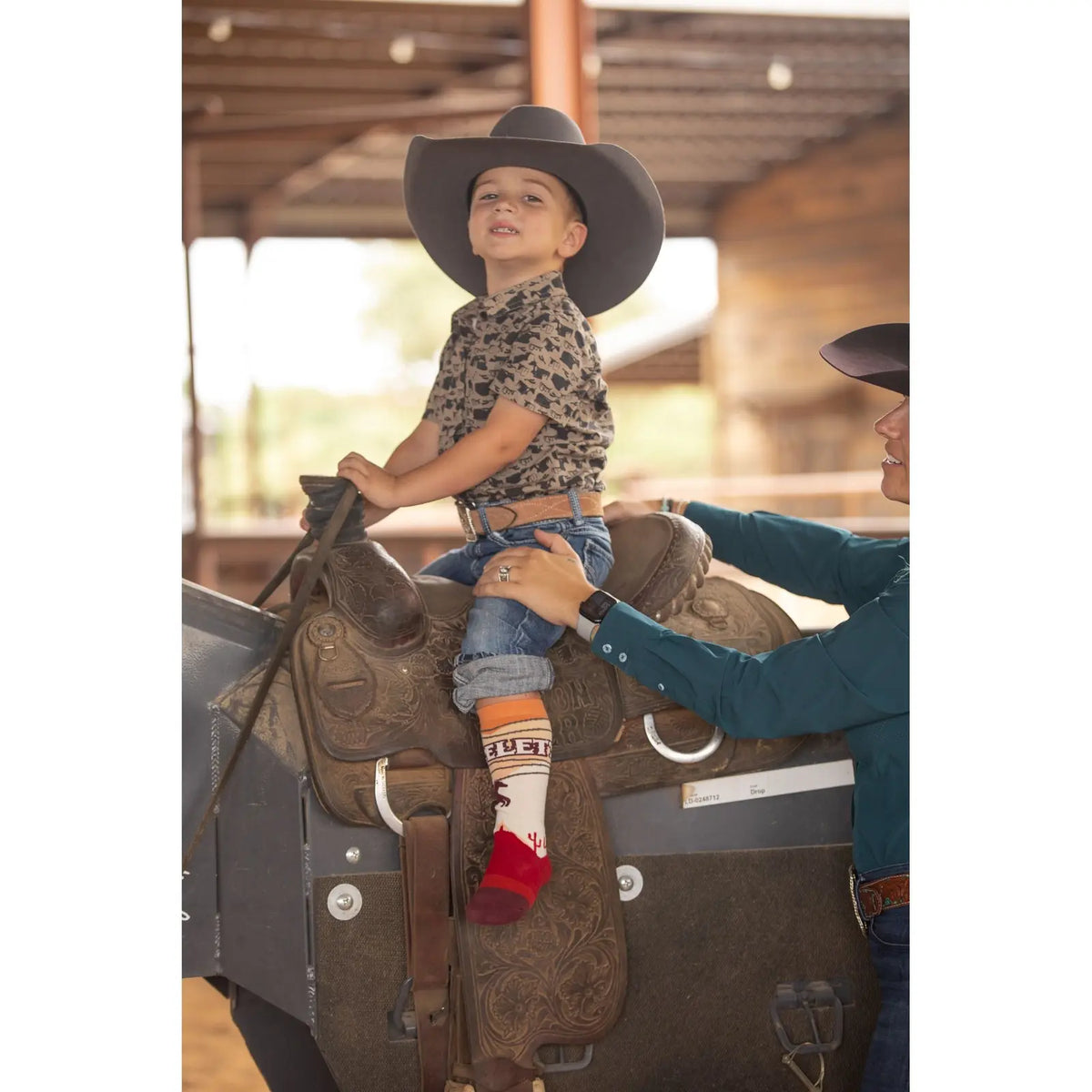 Lucky Chuck Kids Let's Rope Socks