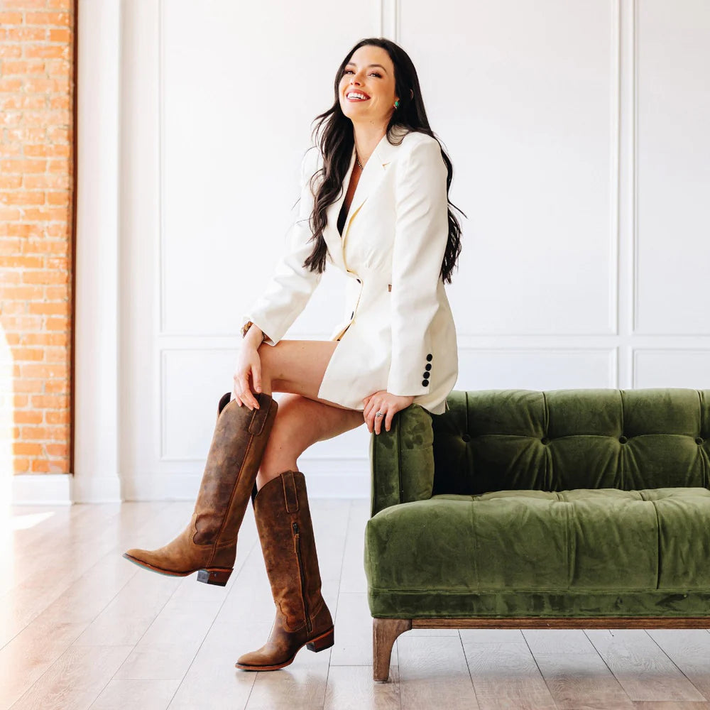 Lane Plain Jane Boot - Burnt Caramel