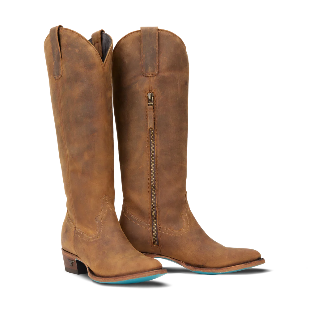 Lane Plain Jane Boot - Burnt Caramel