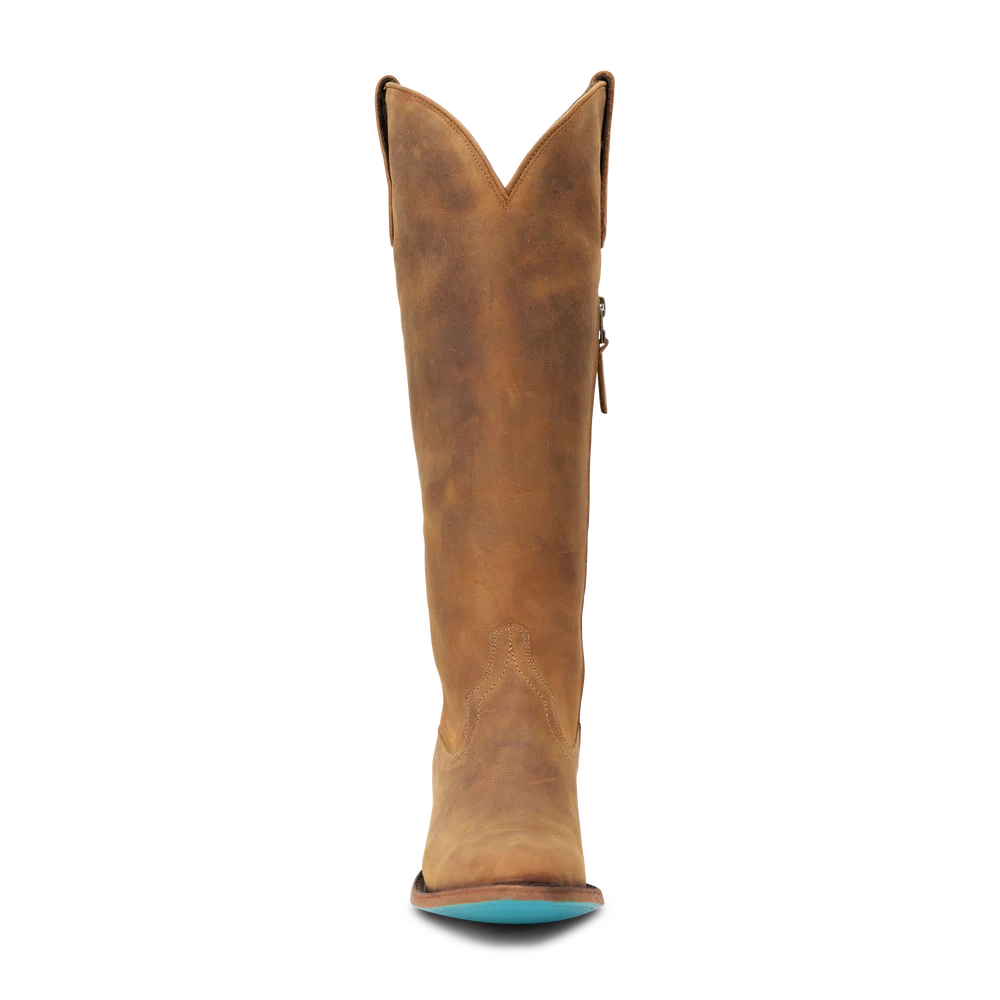 Lane Plain Jane Boot - Burnt Caramel