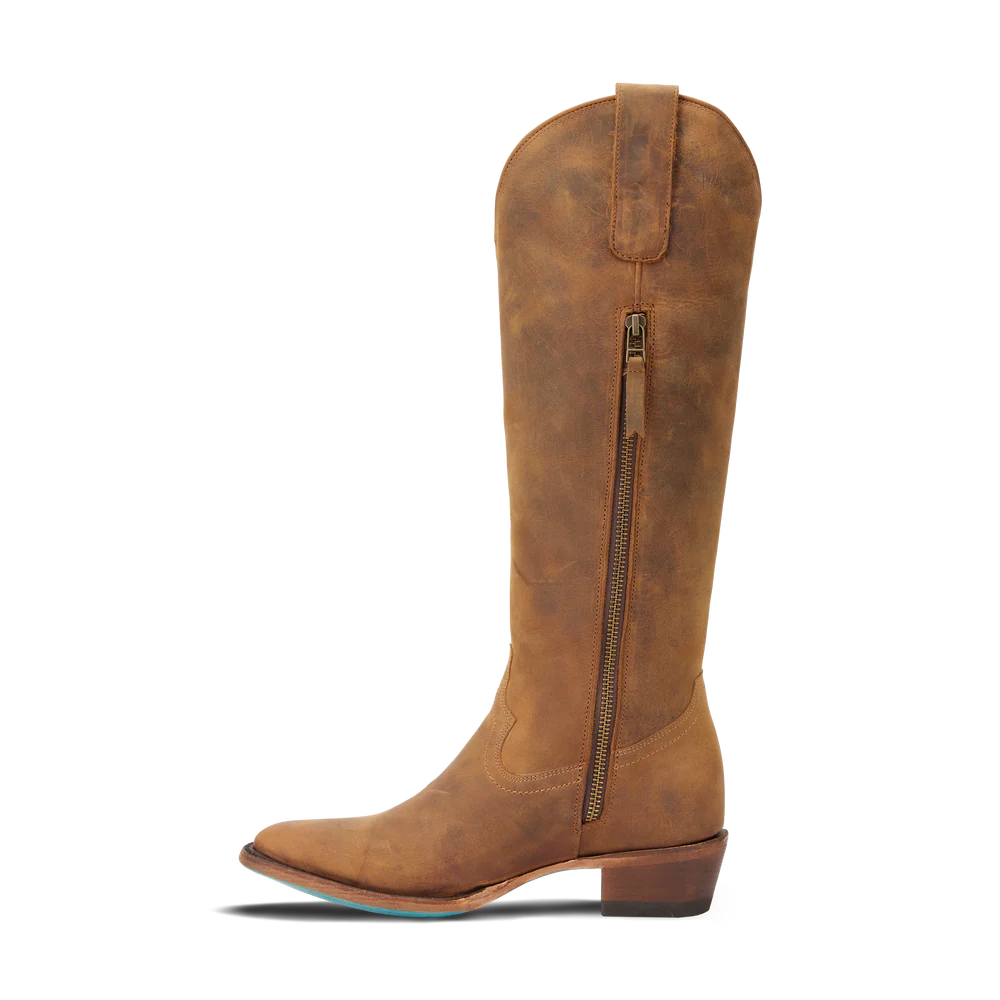 Lane Plain Jane Boot - Burnt Caramel