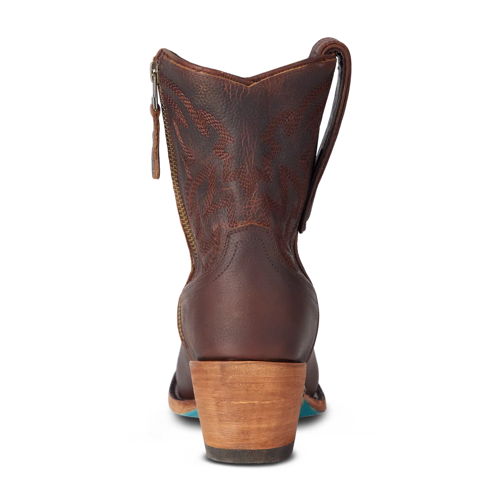 Lane Smokeshow Bootie in Cognac