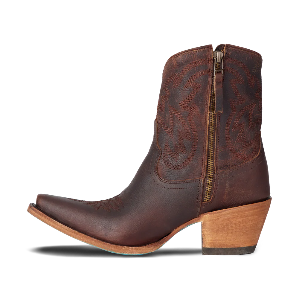Lane Smokeshow Bootie in Cognac