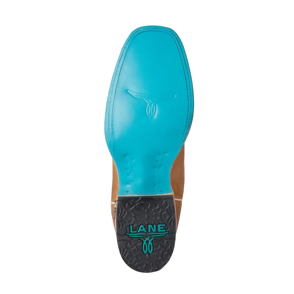 Lane Classic Square Toe Boot - Desert Clay & Pale Ivory