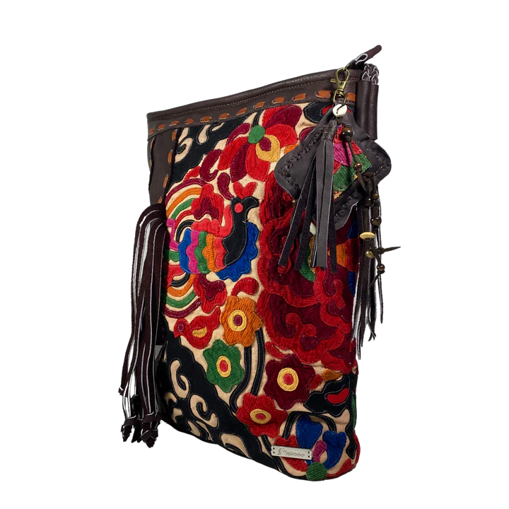 Brooklyn "Madison" Artisan Leather Crossbody Bag