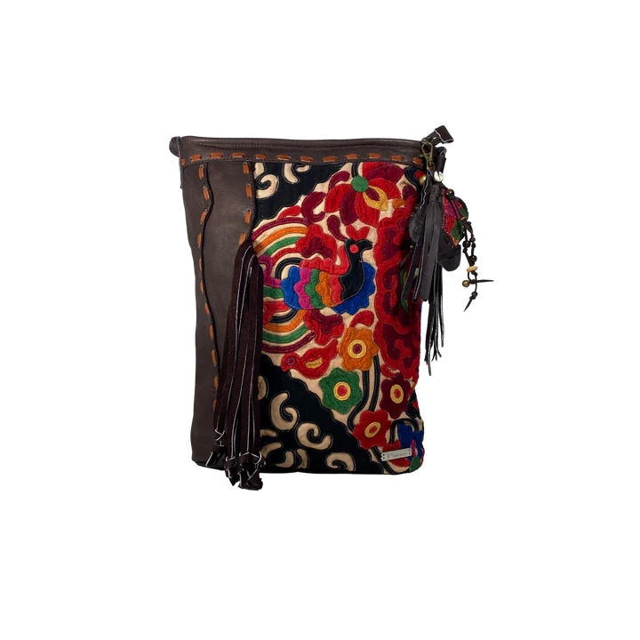 Brooklyn "Madison" Artisan Leather Crossbody Bag