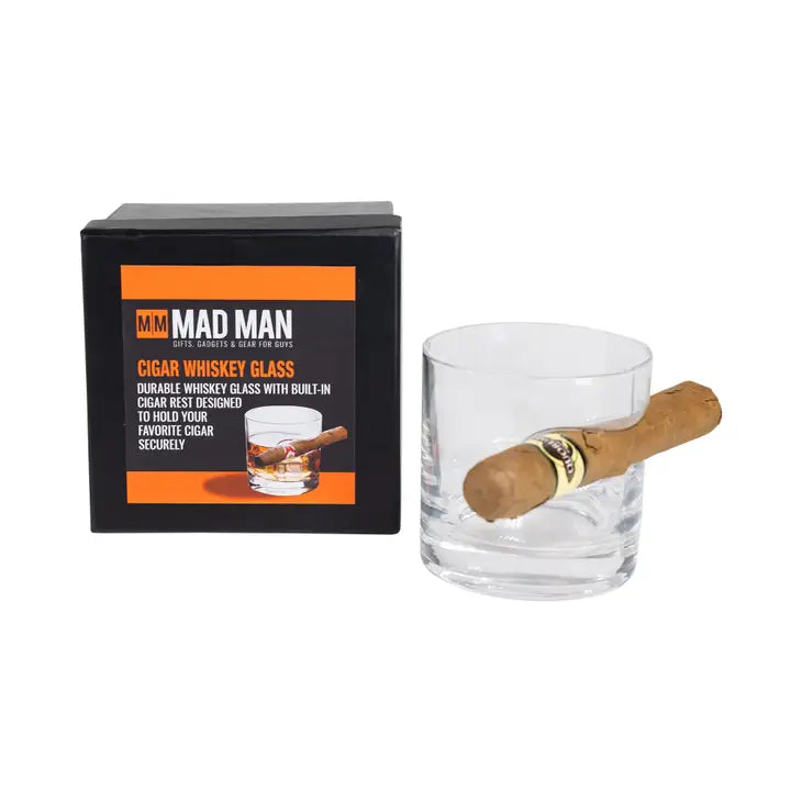 Cigar Whiskey Glass Single
