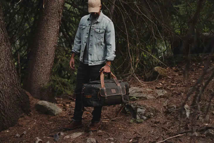 55L Wasatch Duffel Pewter Green