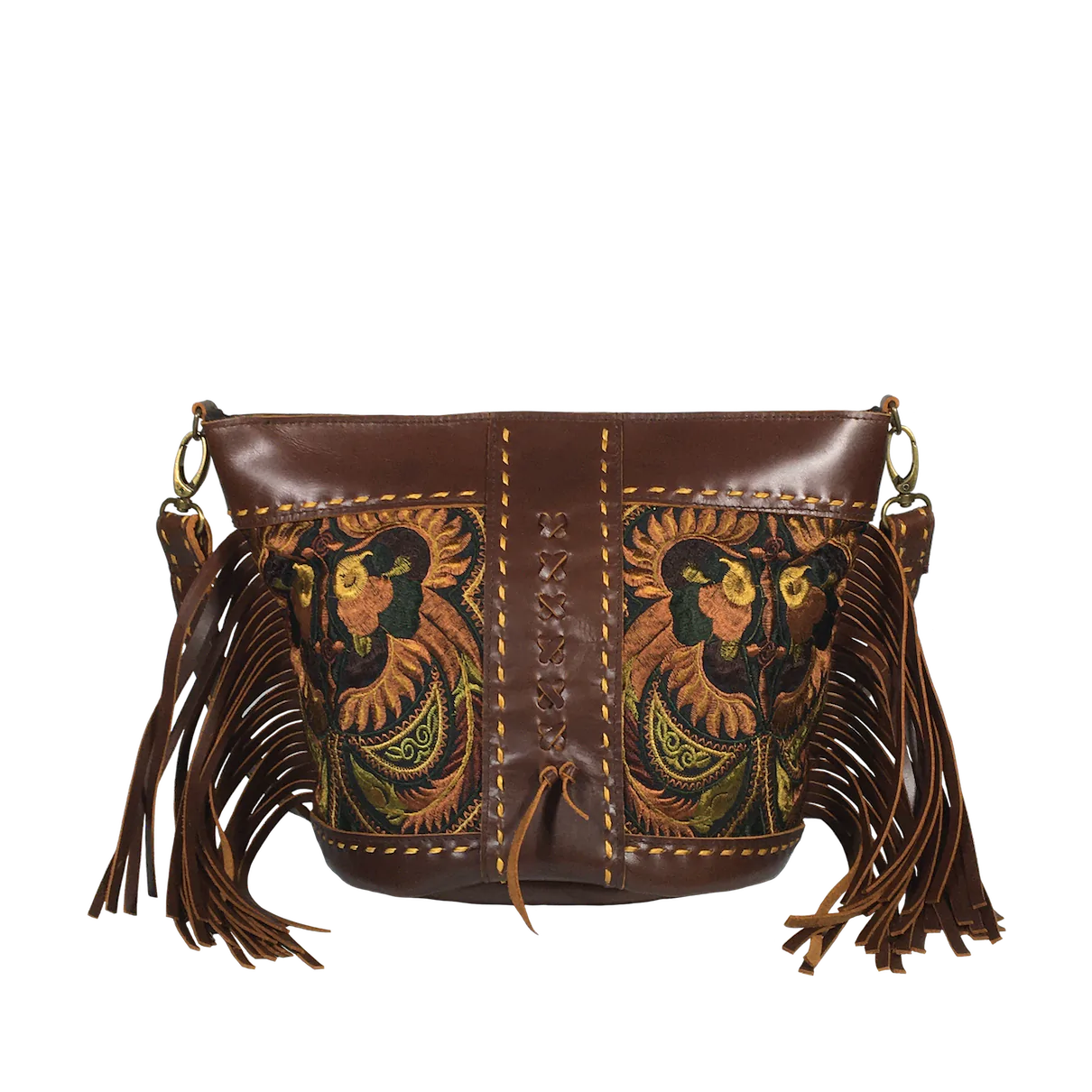Phoenix “Everett” Artisan Leather Bag in Desert